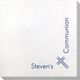 Corner Text with Inspirational Cross Bamboo Luxe Napkins Image 3 of 4